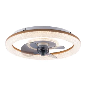 Smart Ceiling Fans With Light For Living Room Dining Room