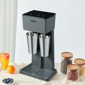 SucceBuy Milkshake Maker Mixer Machine Double Head Stainless