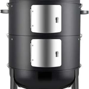 Charcoal BBQ Smoker Grill 20 Inch Vertical Smoker