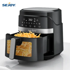 Sejoy Air Fryer 8-in-1,6 Quart Electric Hot Fryer Oven Oilless