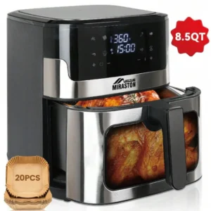 8.5QT Air Fryer, Upgraded Large Capacity Suitable For 5-6 People