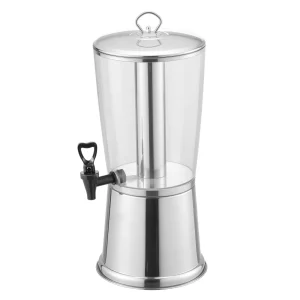 SucceBuy Beverage Dispenser 2.1Gallon Stainless Steel+Plastic Juice Dispenser