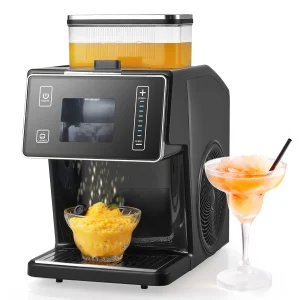 Snowflake Ice Maker with Stainless Steel Blade Tank for Home Small Gathering